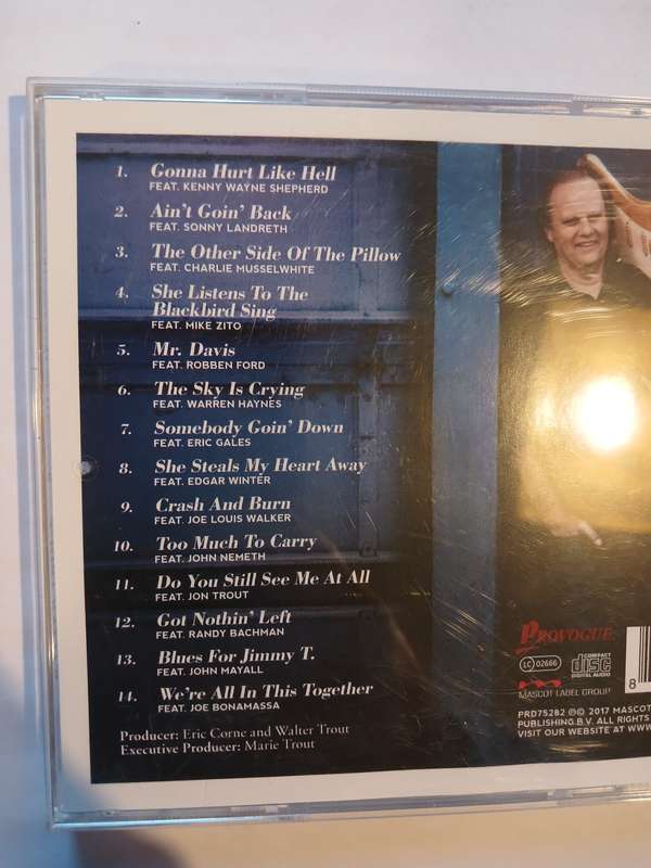 Walter Trout, We're all in this Together CD, Europe