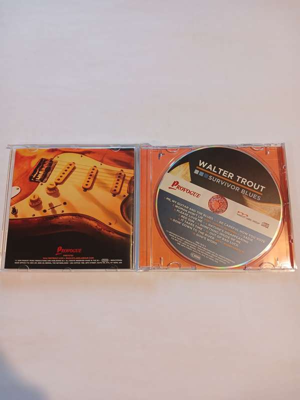 Walter Trout, Survivor Blues CD, Europe