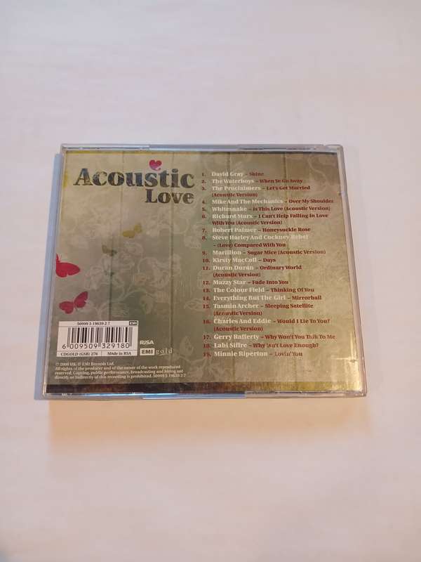 Acoustic Love, A Collection of the Finest Acoustic Ballads CD
