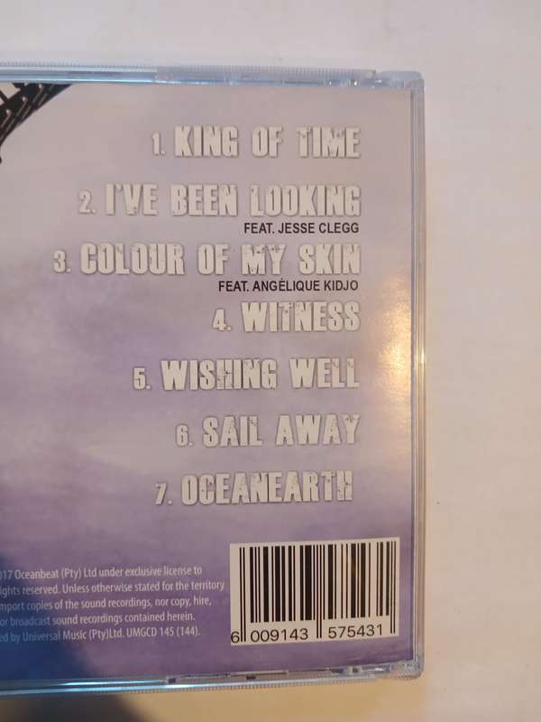 Johnny Clegg, King of Time CD