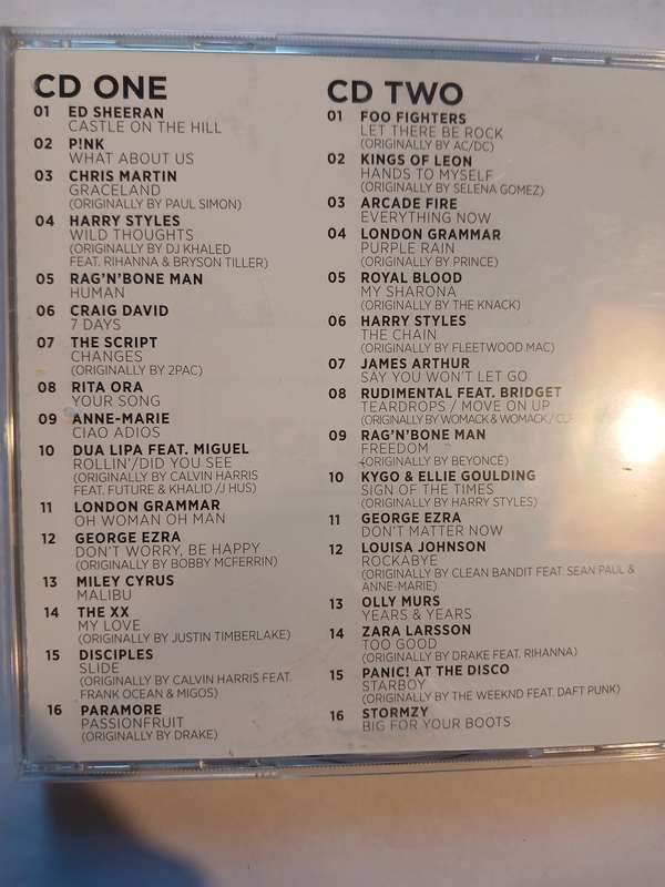 Live Lounge 2017, Radio 1, 2 x CD, Europe