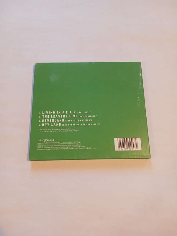 Marillion, Living in Fear CD single, Limited Edition, Europe