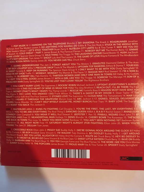 Jukebox Classics, 101 Jukebox Classic Hits, 5 x CD, Europe