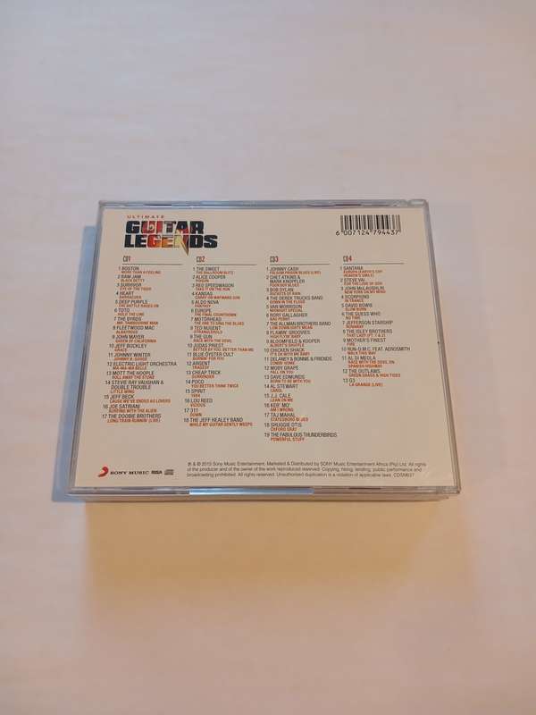 Ultimate Guitar Legends, 4 x CD