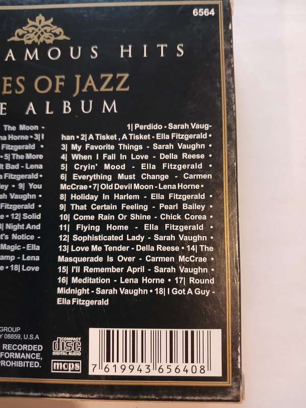 Ladies of Jazz, The Album, Most Famous Hits CD, Germany