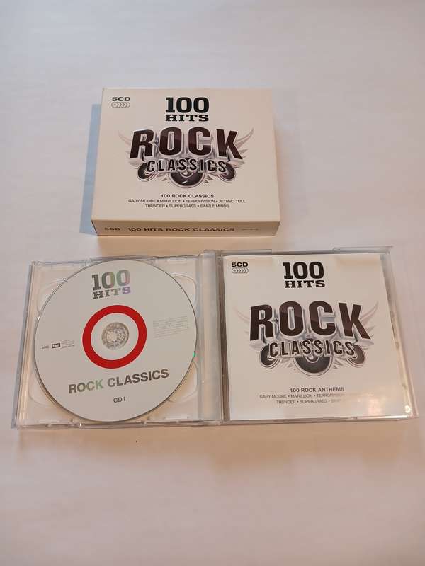 Rock Classics, 100 Rock Classics, 5 x CD, UK