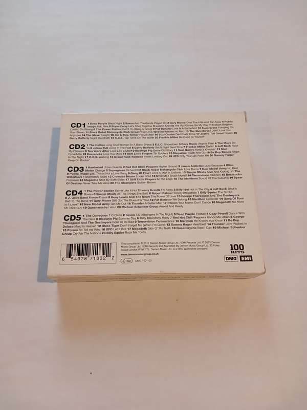 Rock Classics, 100 Rock Classics, 5 x CD, UK