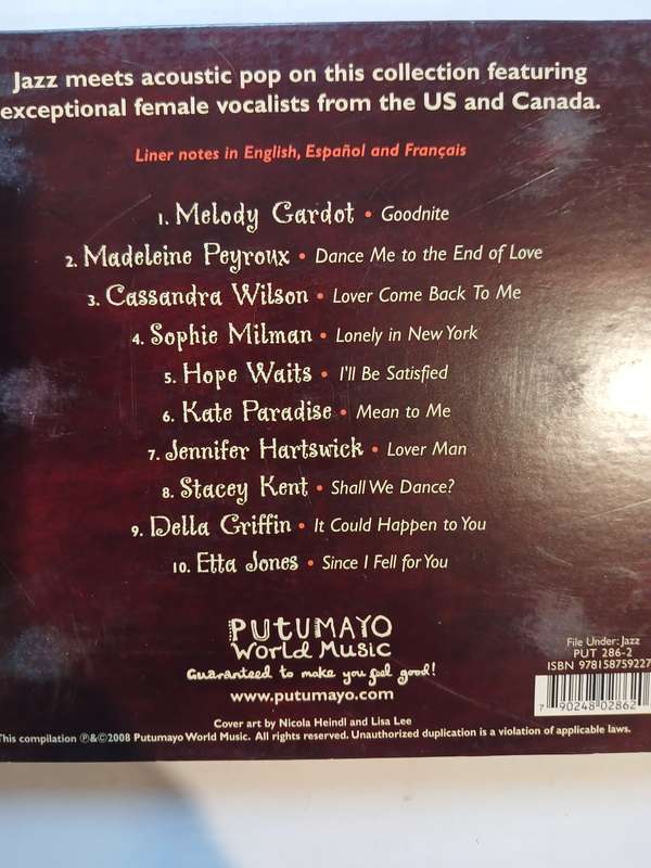 Woman of Jazz, Putumayo CD Compilation, Europe