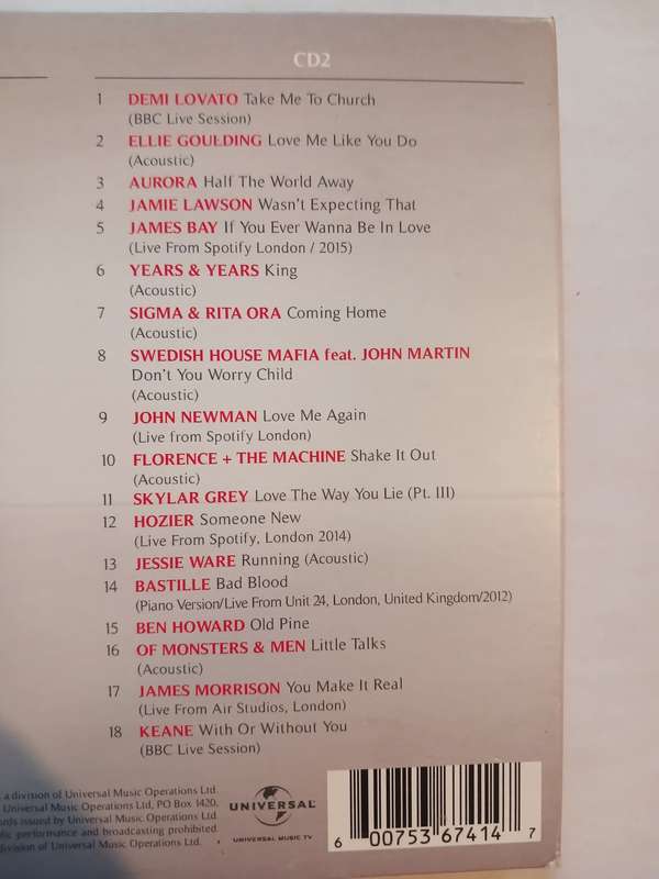 Acoustic, 36 Hits Compilation, 2 x CD, UK