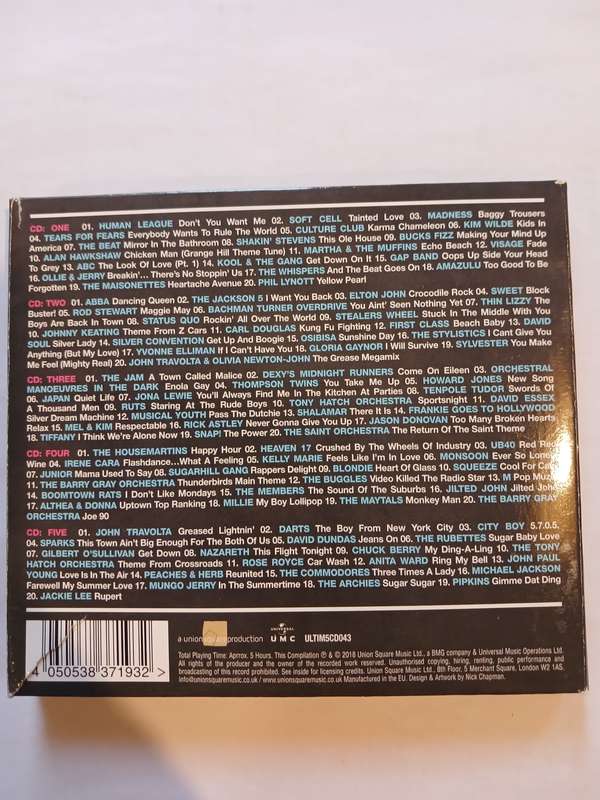School Days, The Ultimate Collection, 100 Hits, 5 x CD, UK & Europe