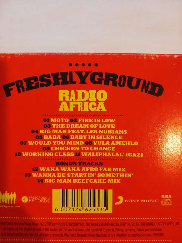 Freshlyground, Radio Africa CD, Special Edition