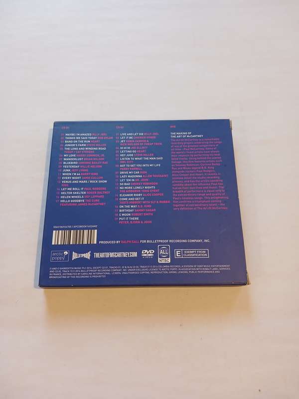The Art Of McCartney (The Songs Of Paul McCartney Sung By The World's Greatest Artists) 2 x CD/DVD