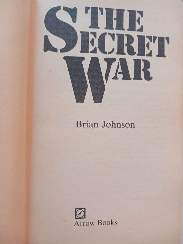 The Secret War by Brian Johnson