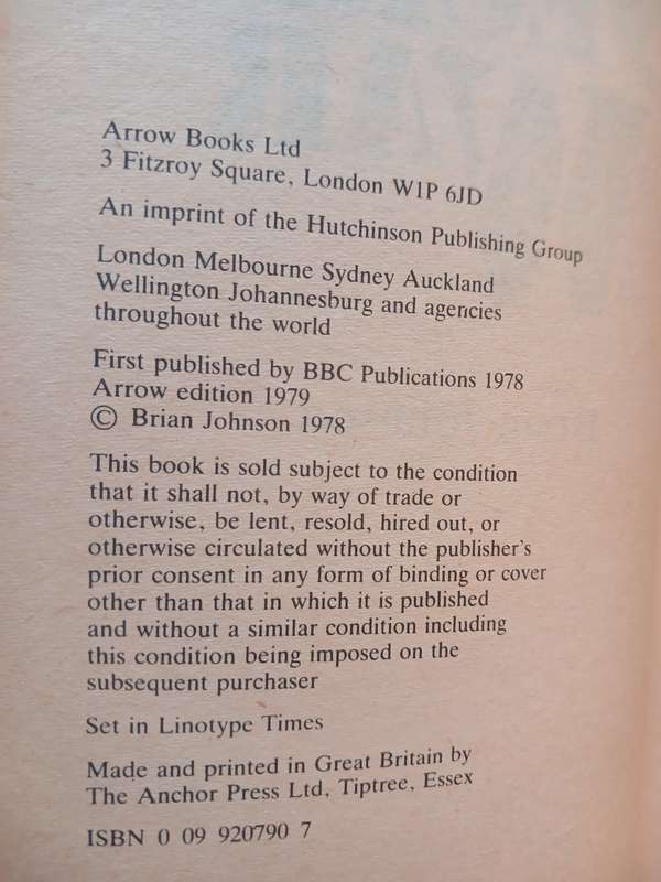 The Secret War by Brian Johnson