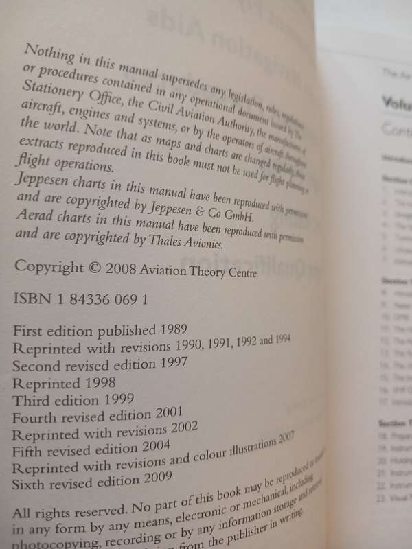 Air Pilot's Manual, Volume 5, Radio Navigation & Instrument Flying