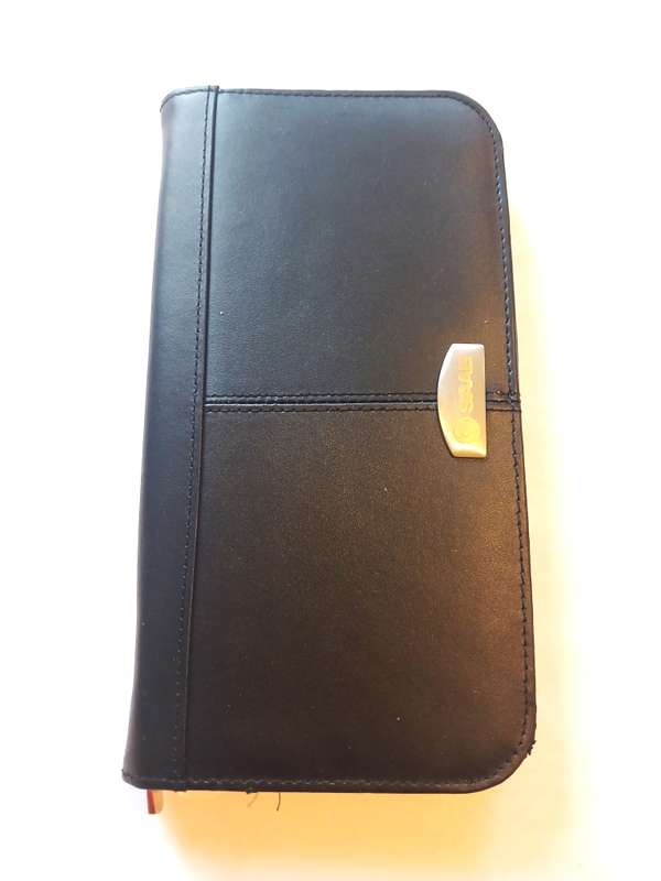 Card Holder, Leather, SAAB