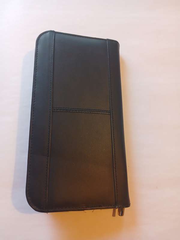 Card Holder, Leather, SAAB
