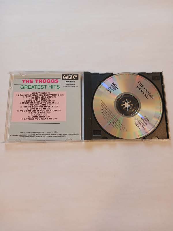 The Troggs, Golden Hits CD, Europe