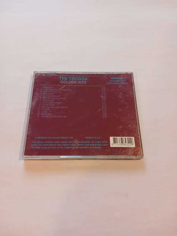 The Troggs, Golden Hits CD, Europe