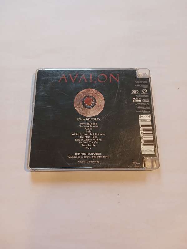 Roxy Music, Avalon CD, Europe, Remastered
