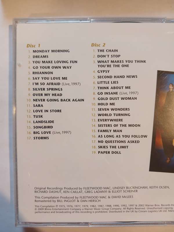 Fleetwood Mac, The Very Best Of, 2 x CD, Europe, Remastered