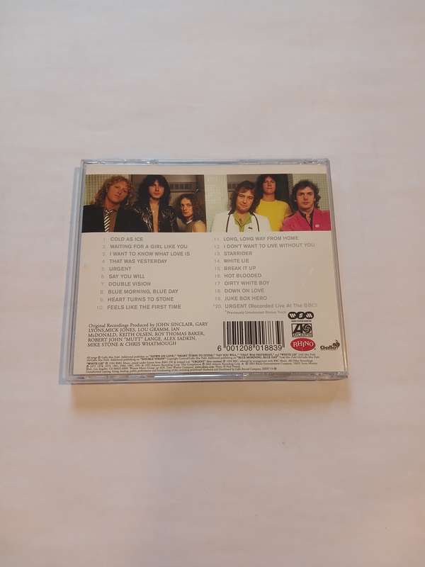 Foreigner, The Definitive CD