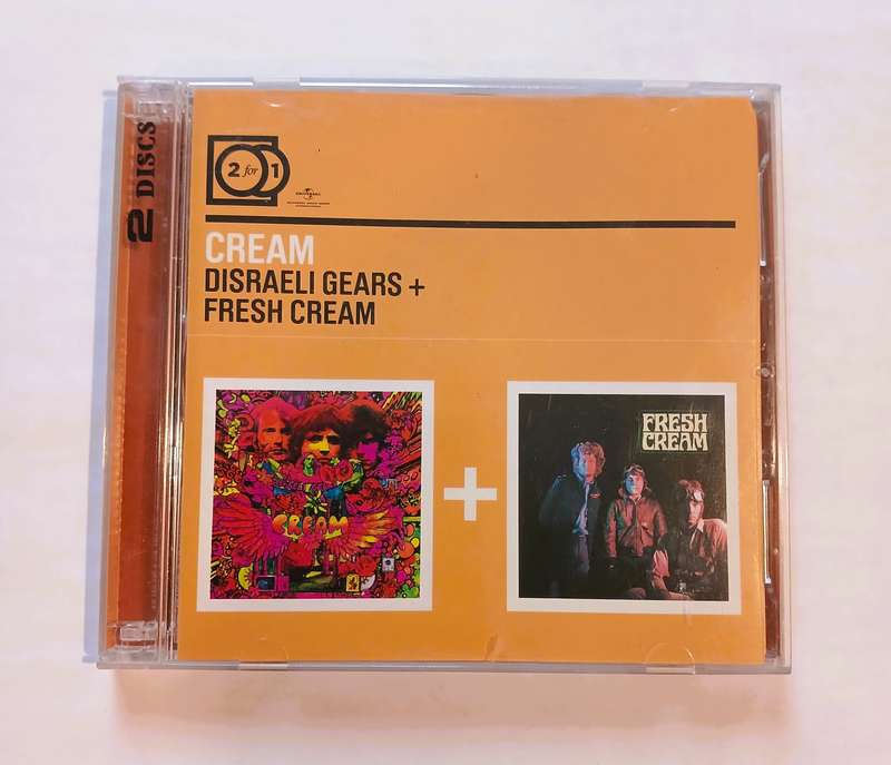Cream, Disreali Gears / Fresh Cream, 2 x CD