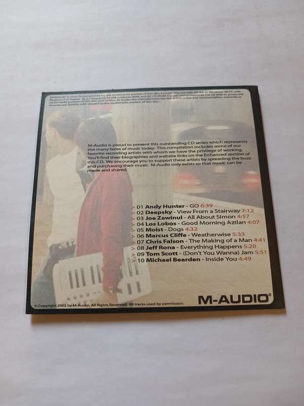 M-Audio, M-powered V.2, Various CD