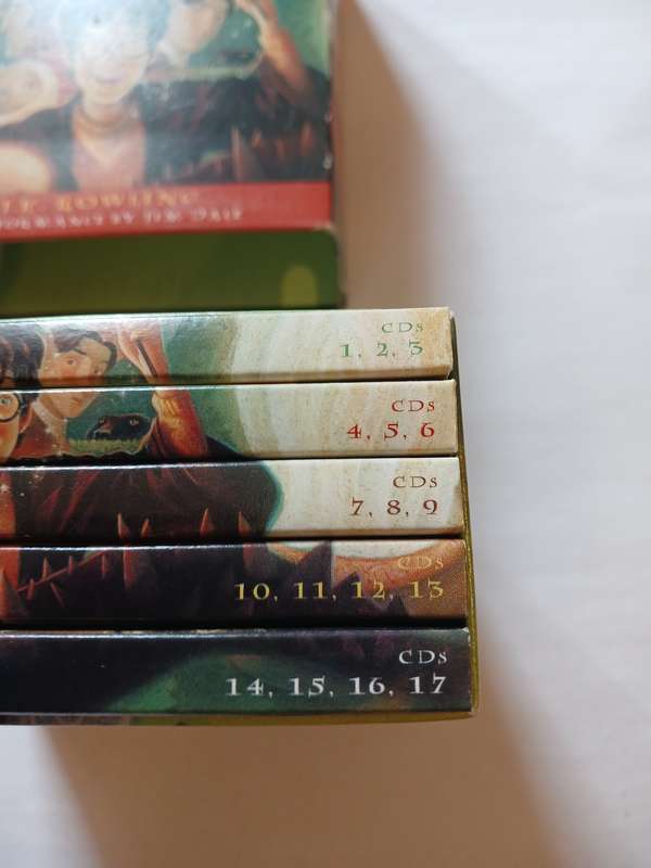 Harry Potter and the Goblet of Fire, 17 x Audio CD, Unabridged