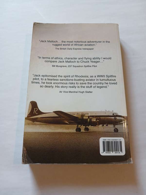 Jack Malloch, Legend of the African Skies by Alan Brough