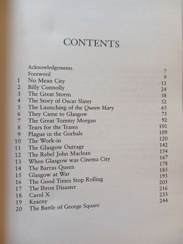 Great Glasgow Stories by John Burrowes
