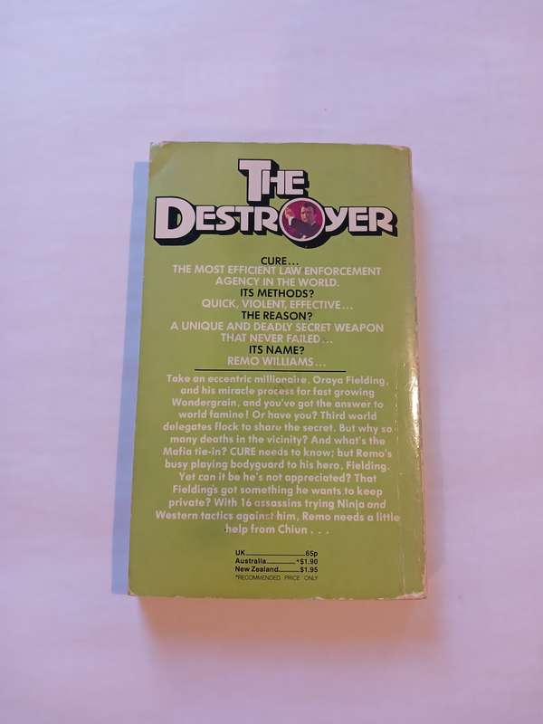 The Destroyer No. 21, Deadly Seeds by Richard Sapir & Warren Murphy
