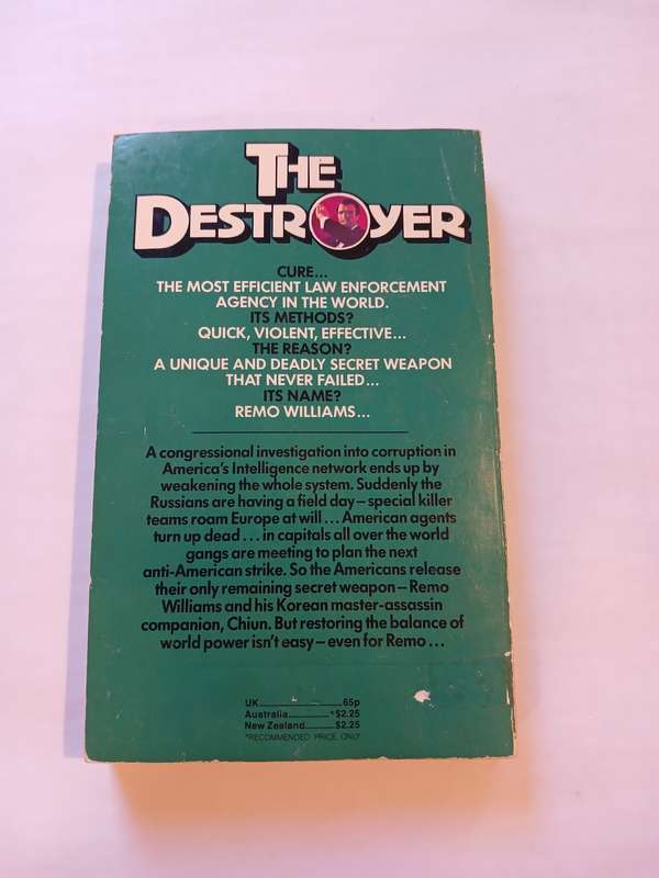 The Destroyer No. 26, In Enemy Hands by Richard Sapir & Warren Murphy