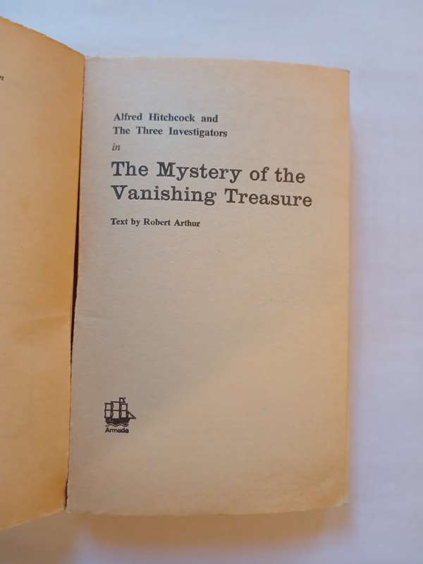 The Mystery of the Vanishing Treasure by Alfred Hitchcock