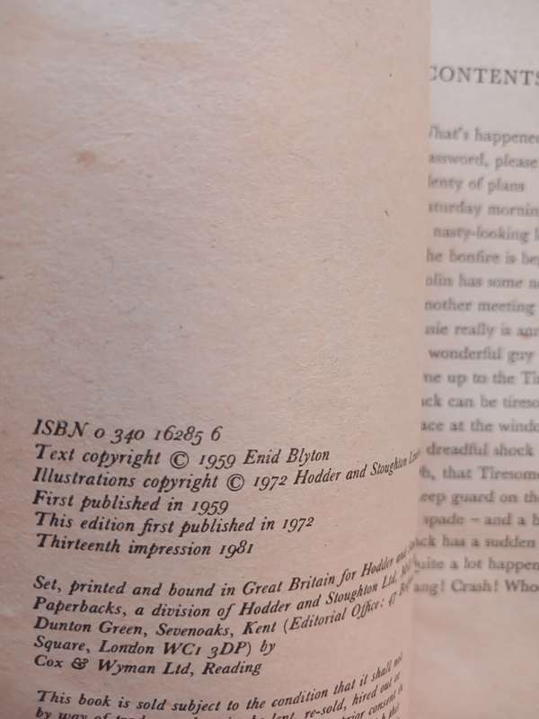 Secret Seven Fireworks by Enid Blyton
