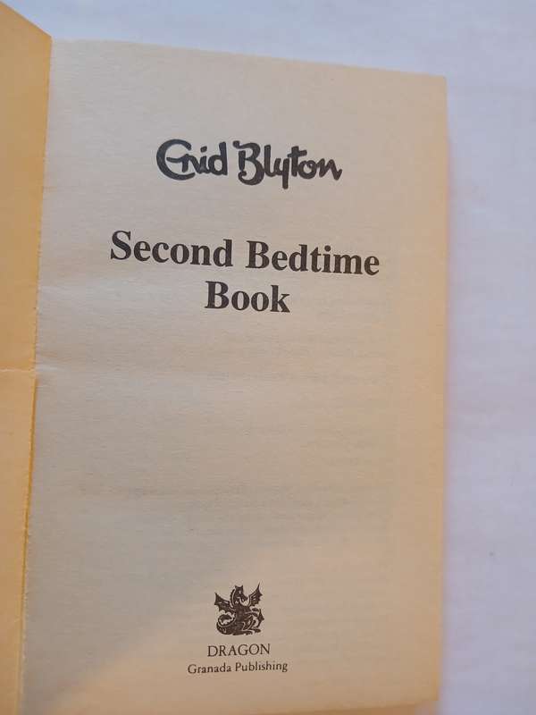 Second Bedtime Book by Enid Blyton