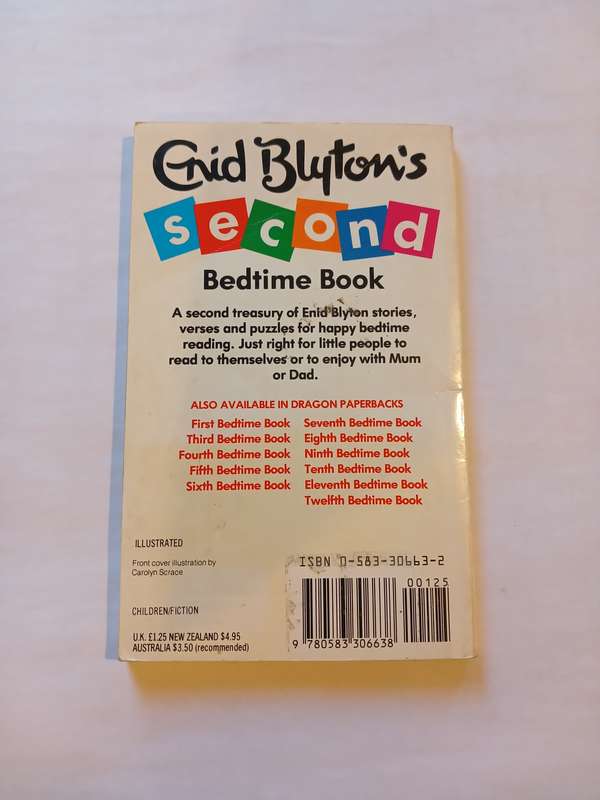 Second Bedtime Book by Enid Blyton