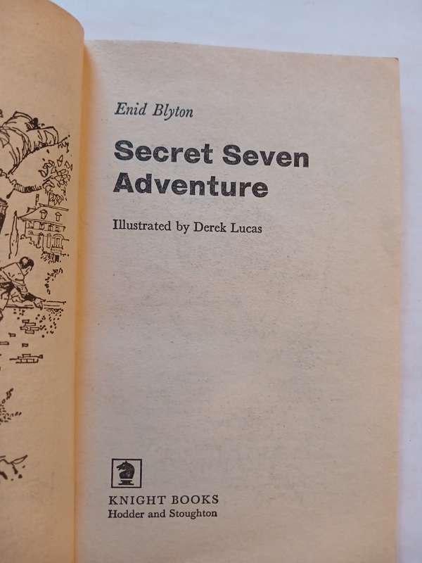 Secret Seven Adventure by Enid Blyton