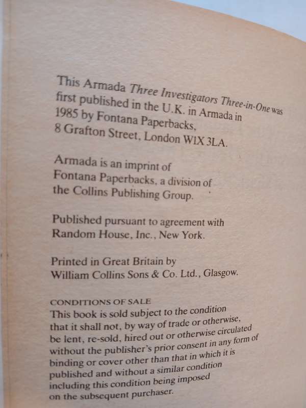 Alfred Hitchcock, 3 books in 1