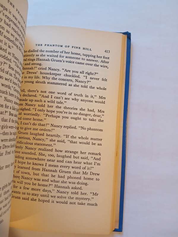 Nancy Drew, Carolyn Keene, 3 Books in 1, Hardcover