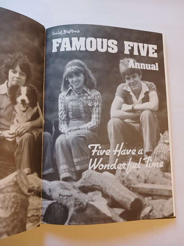Famous Five Annual, Five Have a Wonderful Time by Enid Blyton