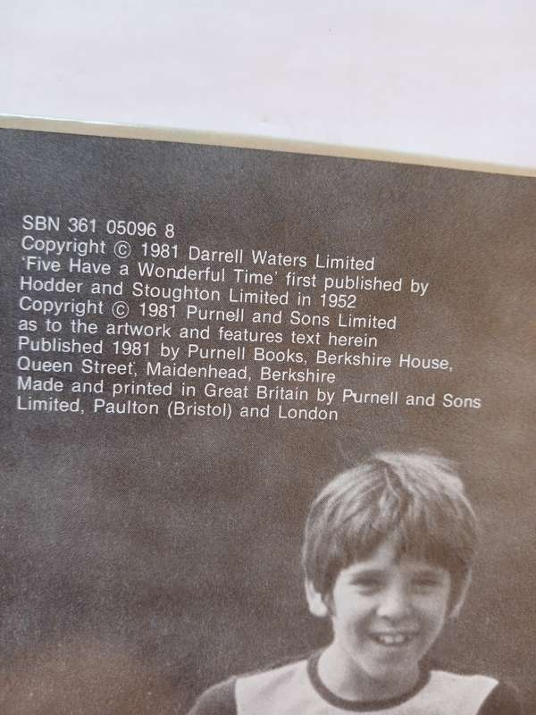 Famous Five Annual, Five Have a Wonderful Time by Enid Blyton