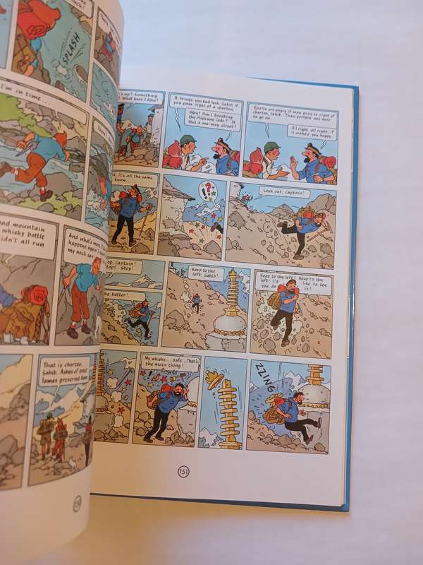 Tintin, 3 Complete Adventures in 1 Volume, Volume 6