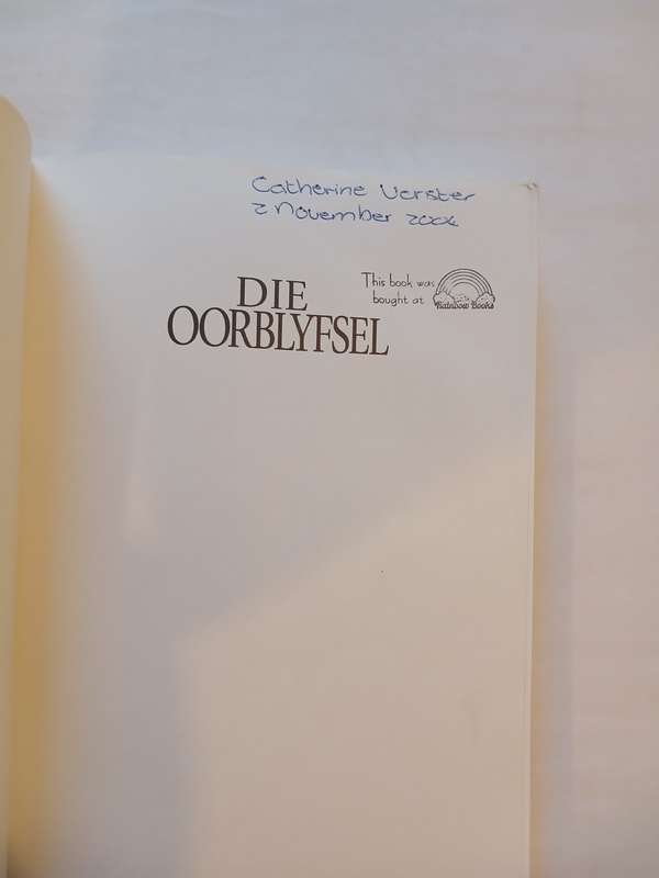 Die Oorblyfsel deur Tim Lahaye en Jerry B. Jenkins