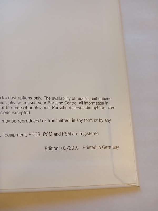 The Porsche Principle, Brochure 2015