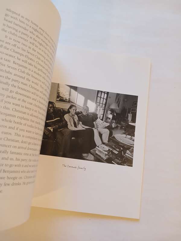 A letter from Paris by Eric Miyeni, Signed