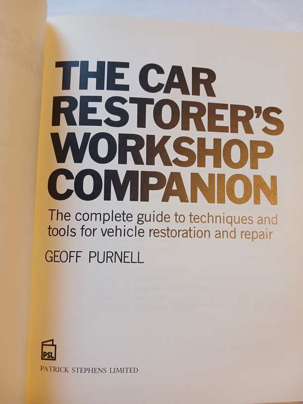 The Car Restorer's Workshop Companion by Geoff Purnell