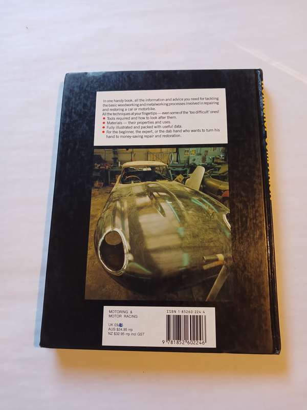 The Car Restorer's Workshop Companion by Geoff Purnell