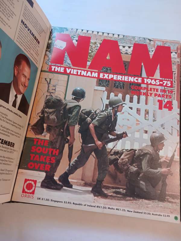 Nam, The Vietnam Experience 1965-75, Volume 2, Issues 10 to 19