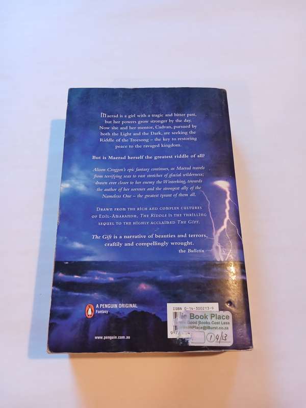 The Riddle, The Second Book of Pellinor by Alison Croggon